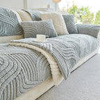 3D Wave Plush Non-Slip Seat Cover