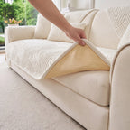 3D Wave Plush Non-Slip Seat Cover