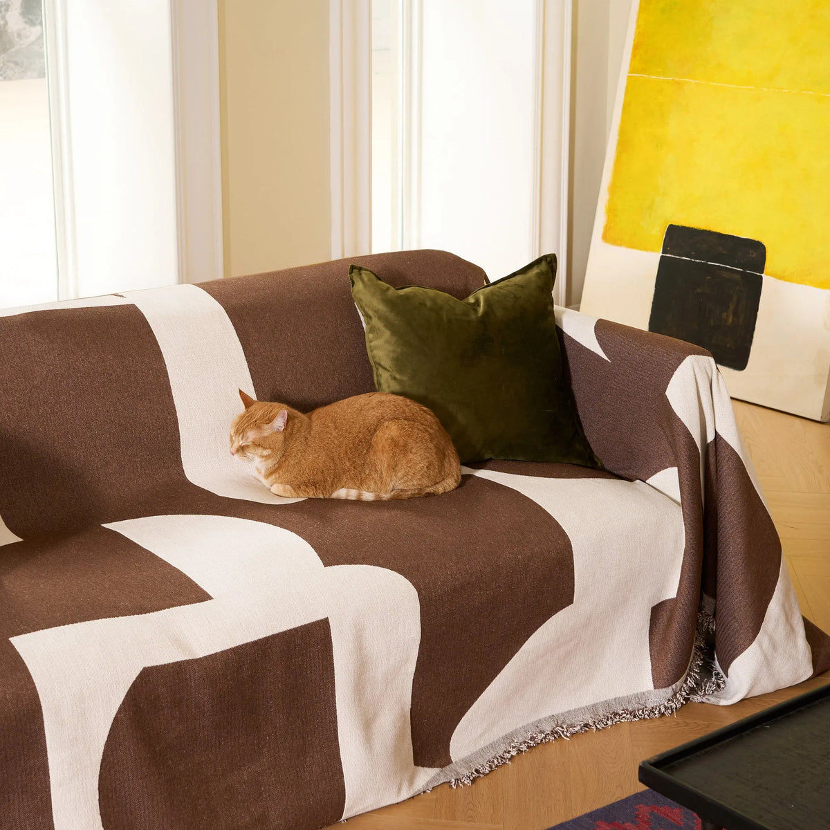 Abstract Art Print Sofa Cover