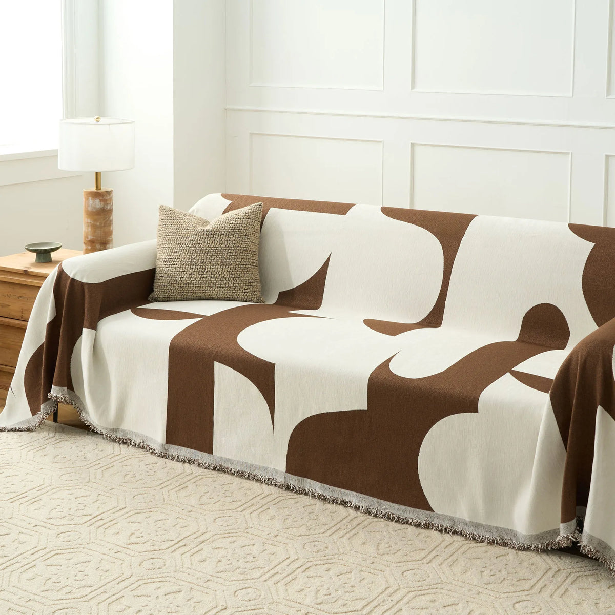 Abstract Art Print Sofa Cover