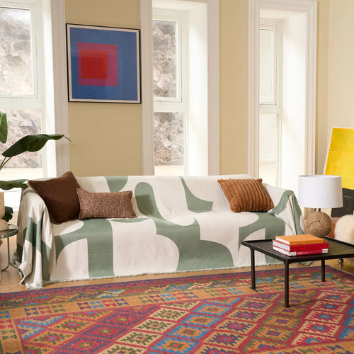 Abstract Art Print Sofa Cover