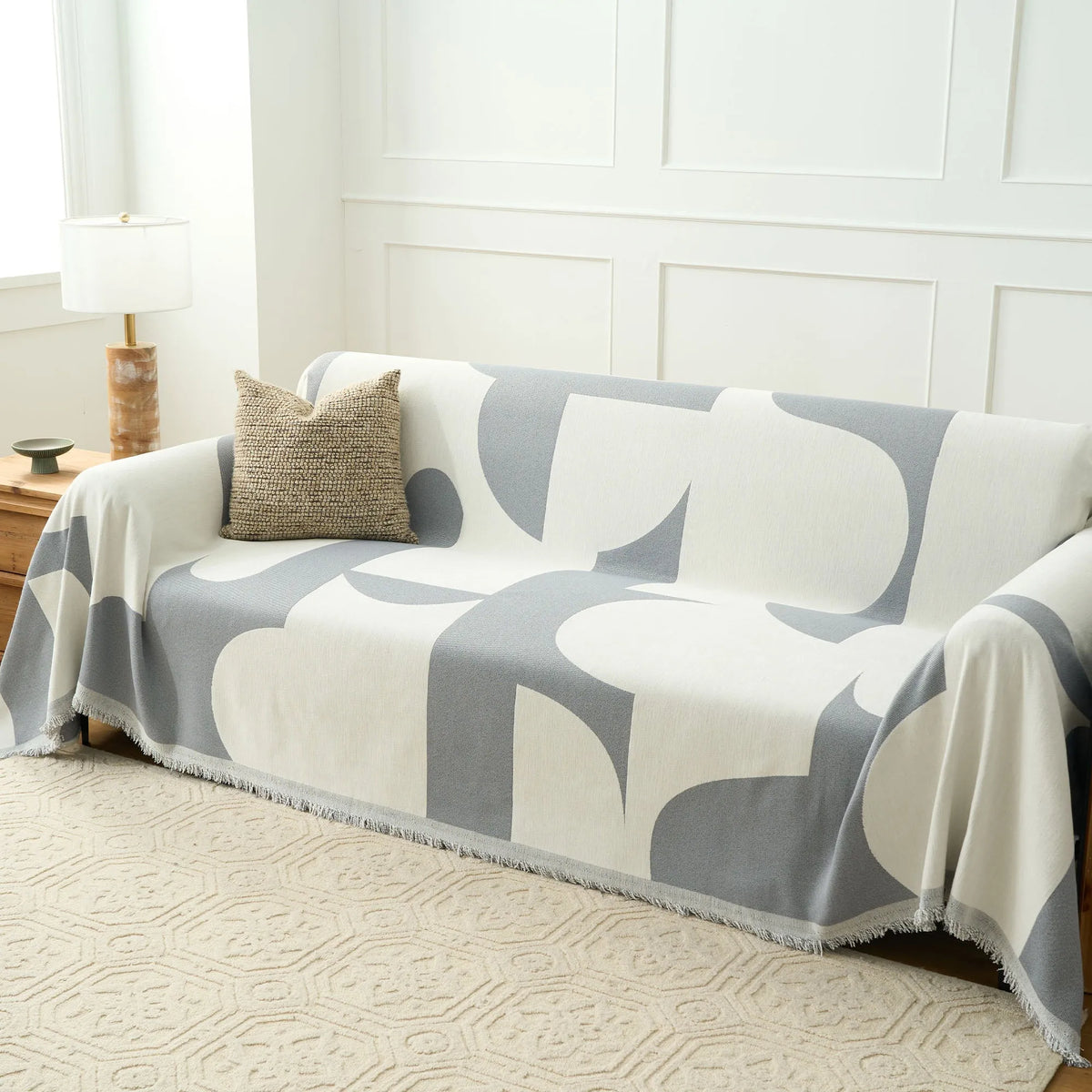 Abstract Art Print Sofa Cover
