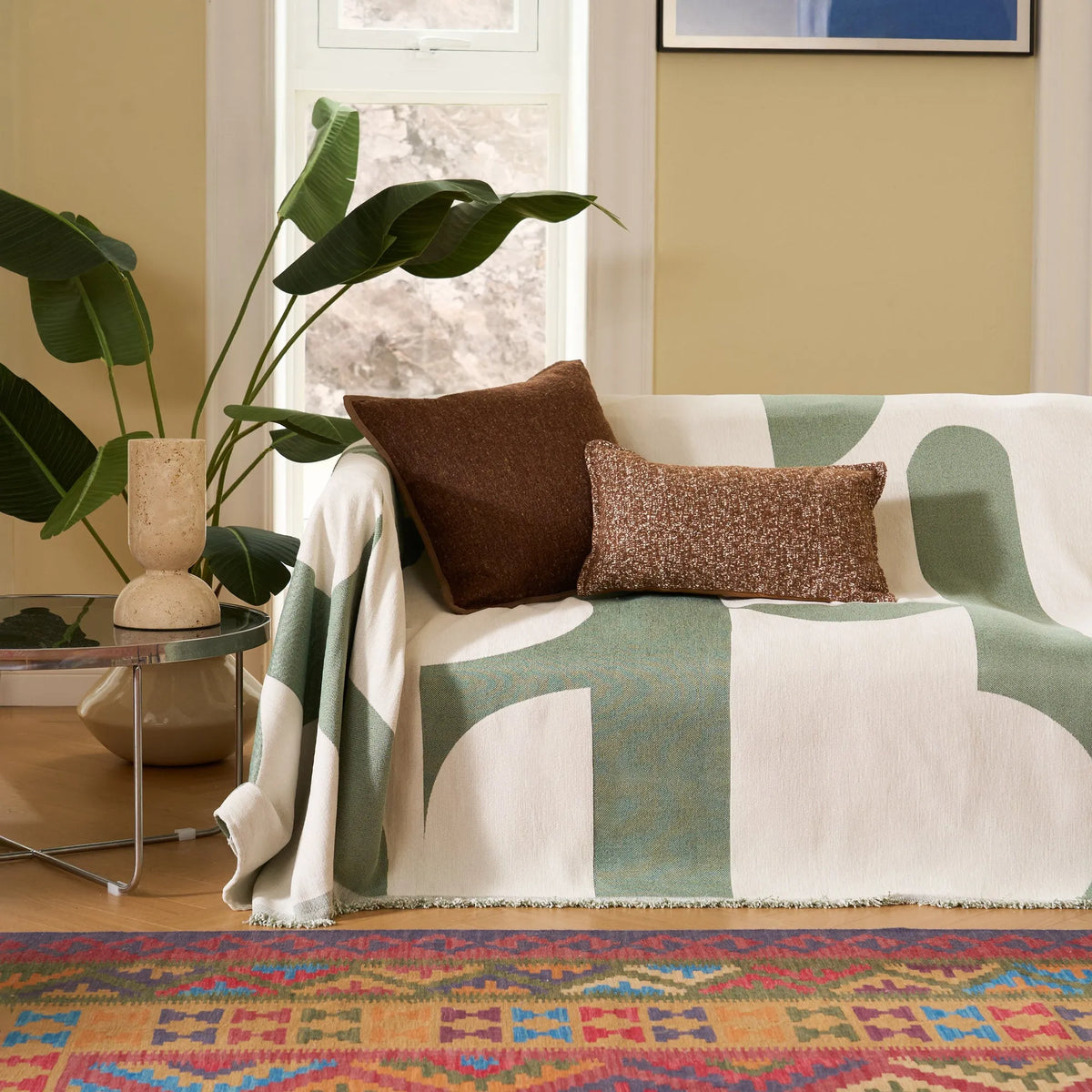 Abstract Art Print Sofa Cover