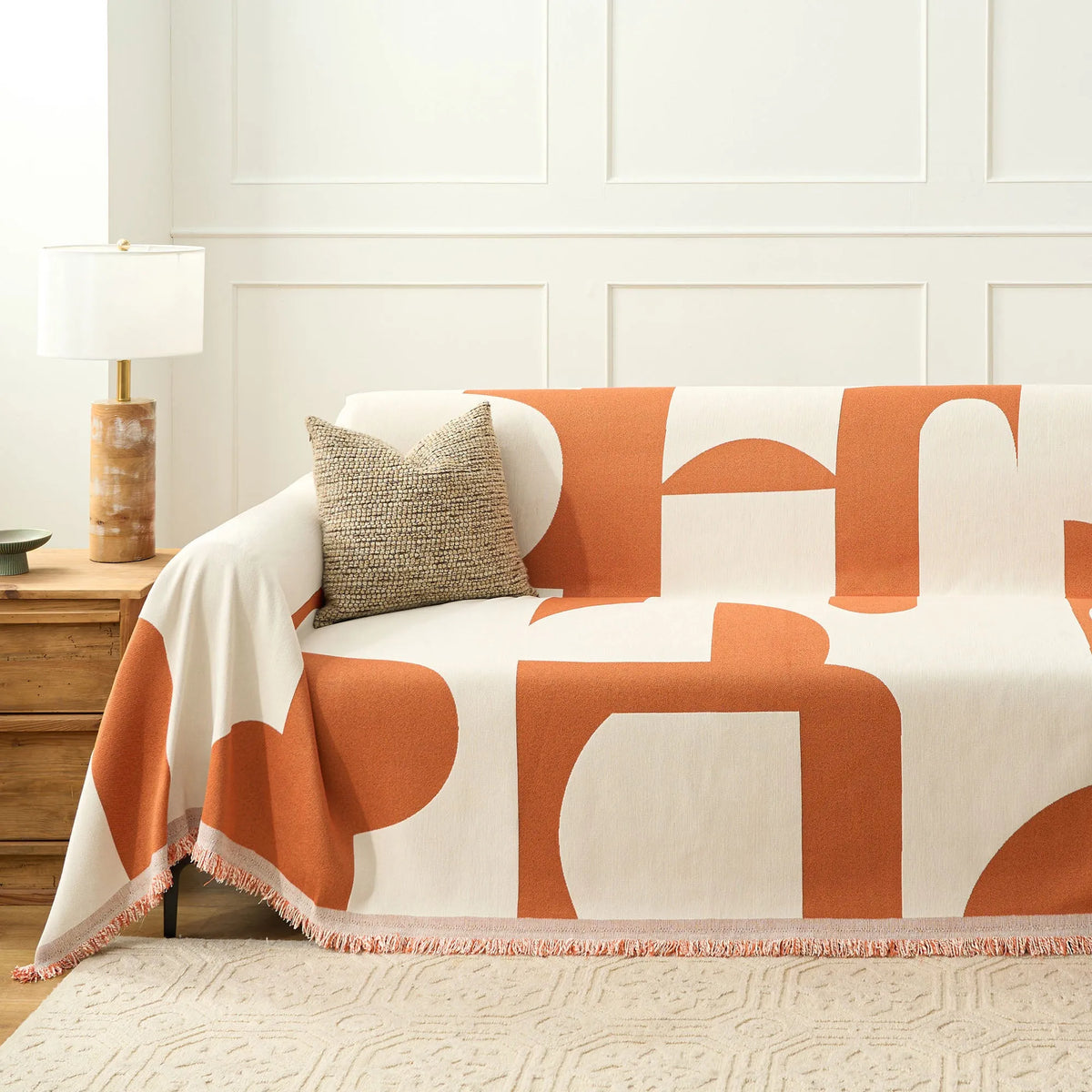 Abstract Art Print Sofa Cover