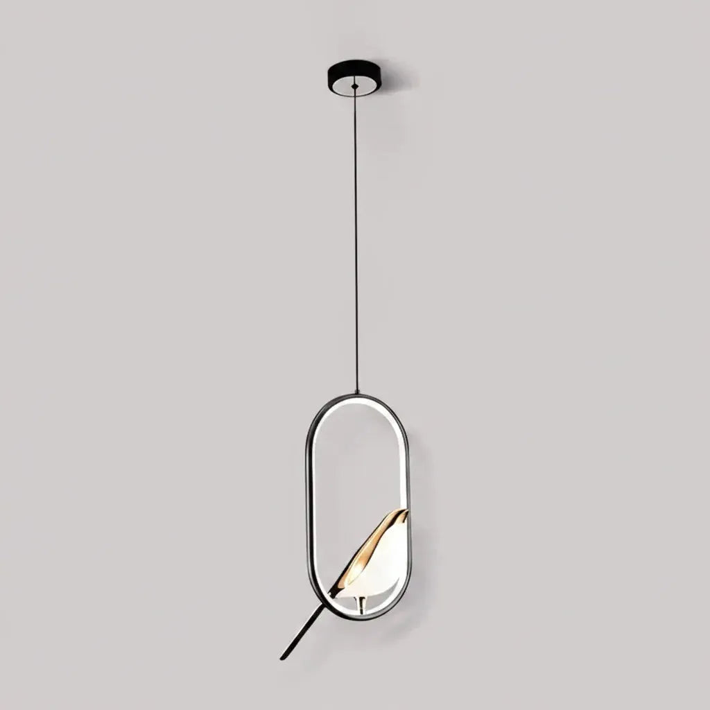 Acrylic Bird LED Pendant Light