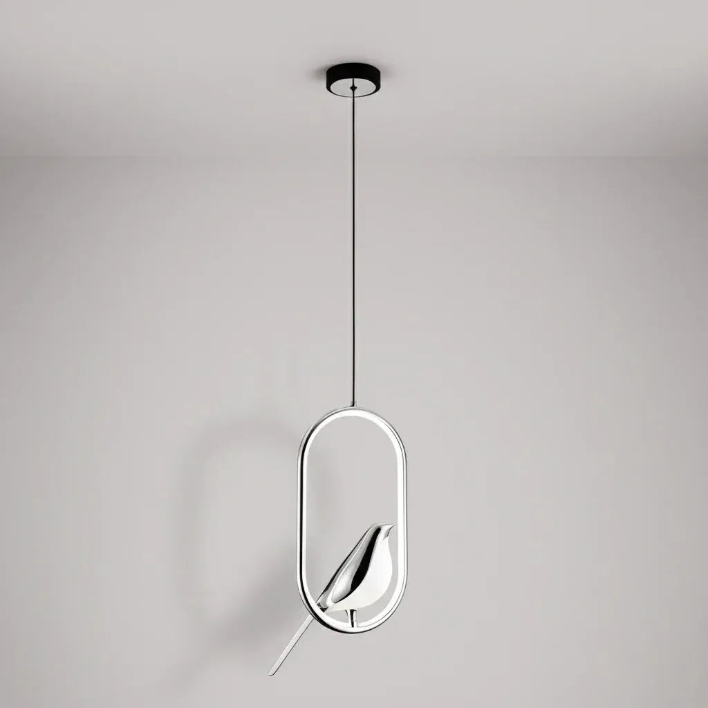 Acrylic Bird LED Pendant Light