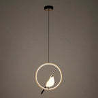 Acrylic Bird LED Pendant Light