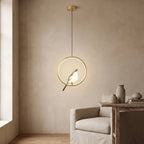 Acrylic Bird LED Pendant Light