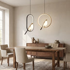 Acrylic Bird LED Pendant Light