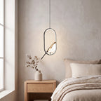 Acrylic Bird LED Pendant Light