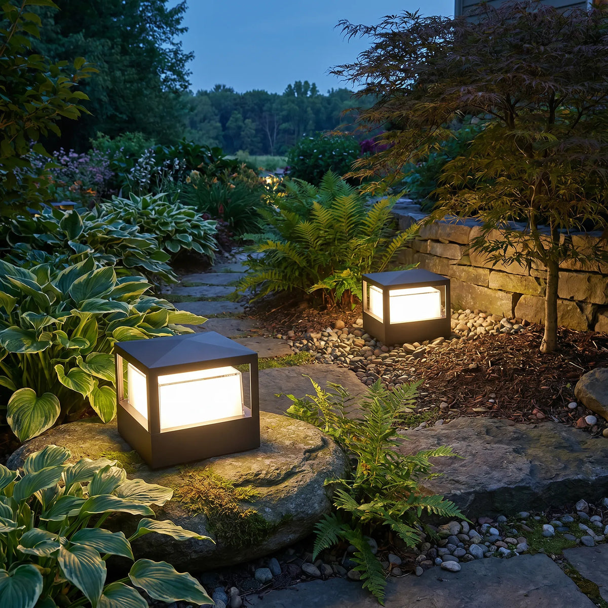 Aluminium LED Bollard Lawn Light