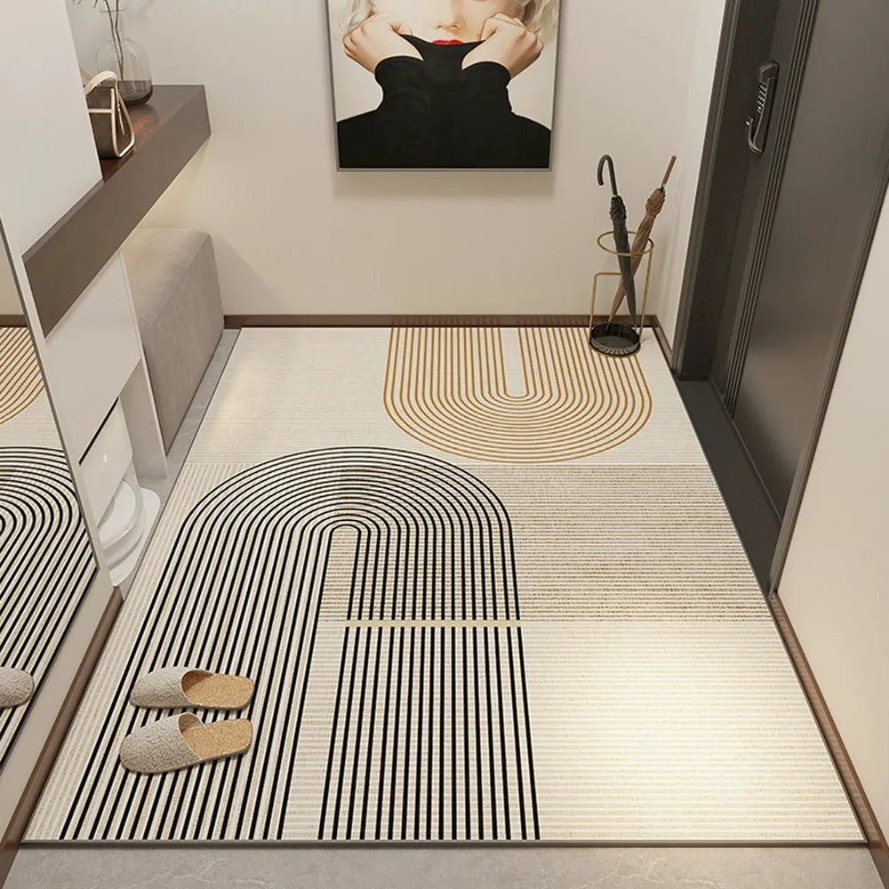 Arch Line Short Pile Rug