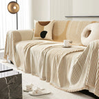 Arch Pattern Chenille Sofa Cover