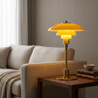 Art Deco Frosted Glass Table Lamp
