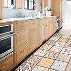 Artisan Squares Kitchen Runner Rug