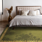 Baroque Pattern Lightweight Rug