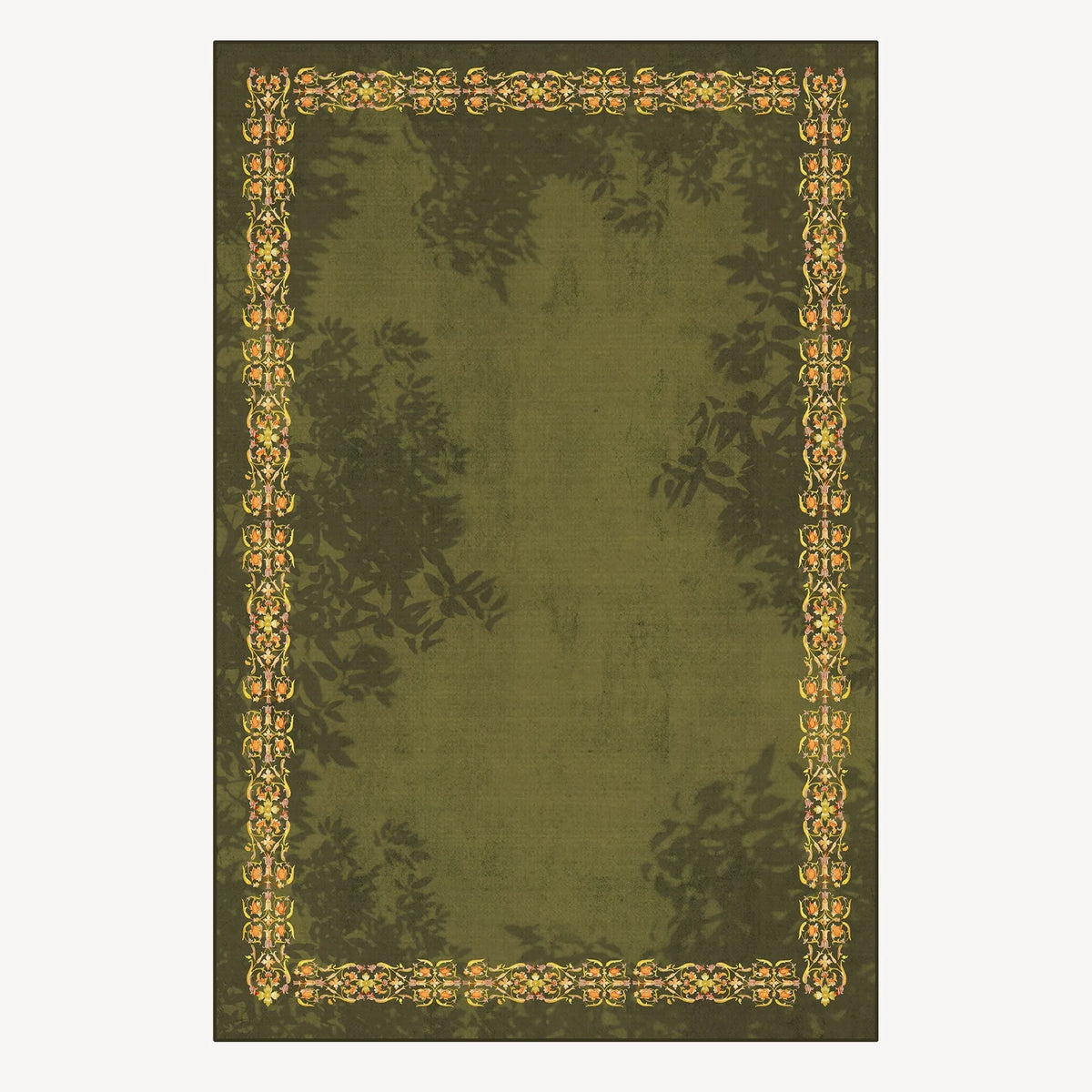 Baroque Pattern Lightweight Rug
