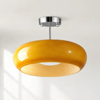 Bauhaus Glass Disc Ceiling Light