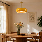 Bauhaus Glass Disc Ceiling Light