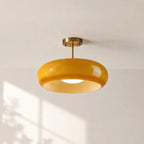 Bauhaus Glass Disc Ceiling Light