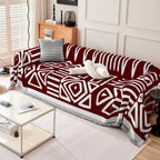 Bohemian Geometric Sofa Throw