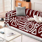 Bohemian Geometric Sofa Throw