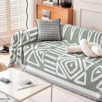 Bohemian Geometric Sofa Throw