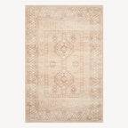 Boho Desert Geometric Washable Rug