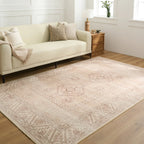 Boho Desert Geometric Washable Rug