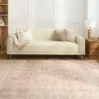 Boho Desert Geometric Washable Rug