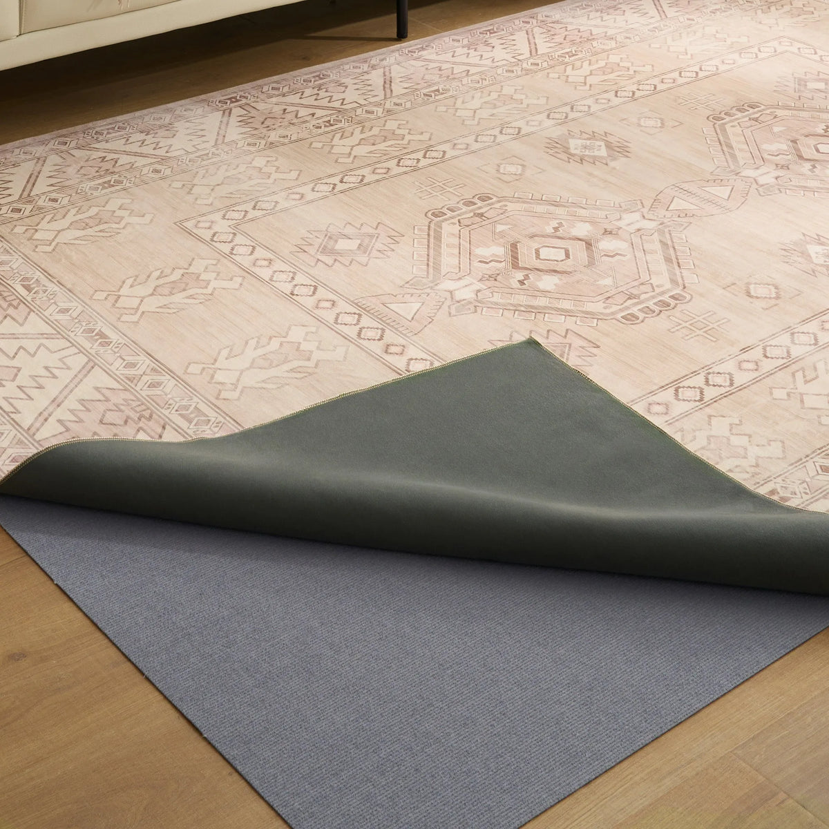Boho Desert Geometric Washable Rug