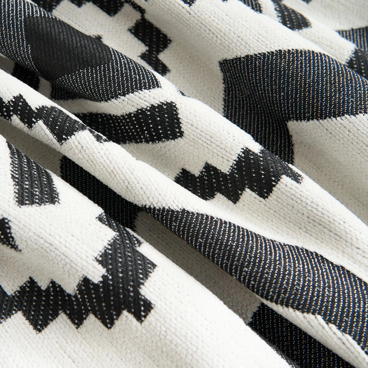 Boho Geometry Textured Sofa Cover