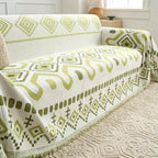 Boho Geometry Textured Sofa Cover