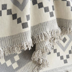 Boho Geometry Textured Sofa Cover