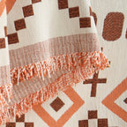 Boho Geometry Textured Sofa Cover