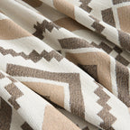 Boho Geometry Textured Sofa Cover