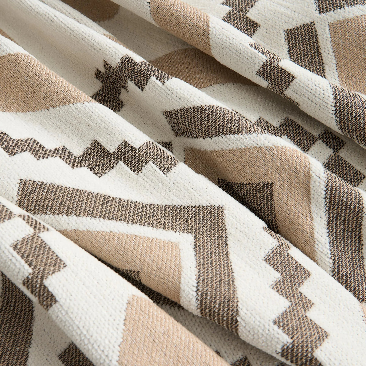 Boho Geometry Textured Sofa Cover