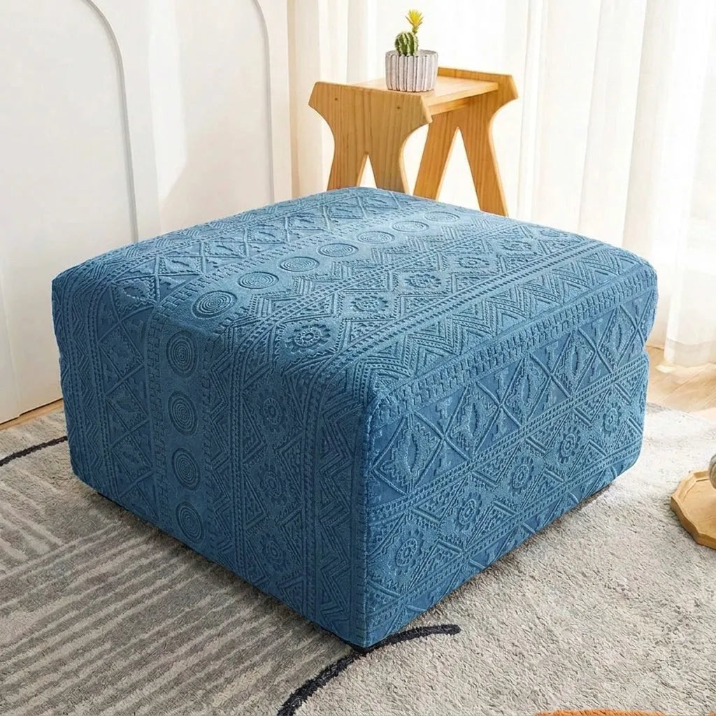 Boho Jacquard Fleece Stretch Slipcover