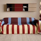 Bold Stripe Retro Sofa Cover