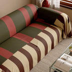 Bold Stripe Retro Sofa Cover