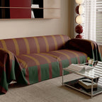 Bold Stripe Retro Sofa Cover