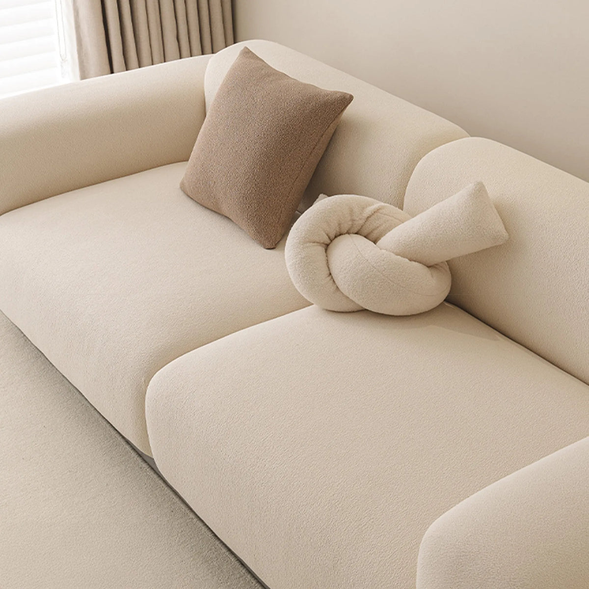 Boucle Stretch Modular Sofa Cover