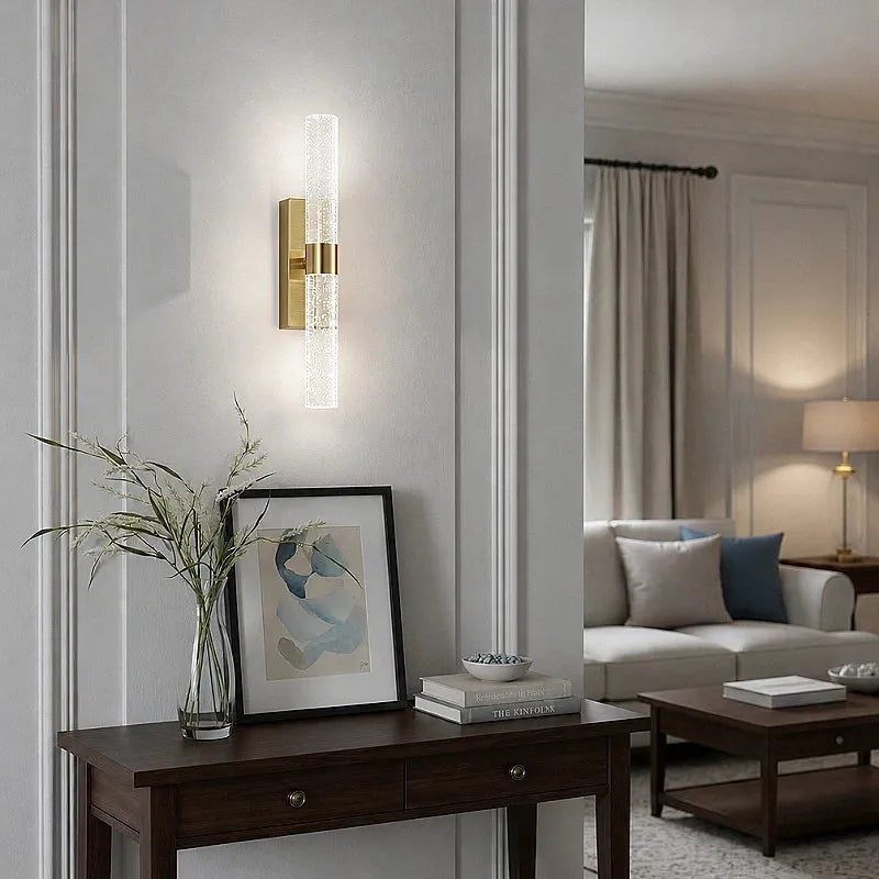 Bubble Crystal Cordless Wall Light