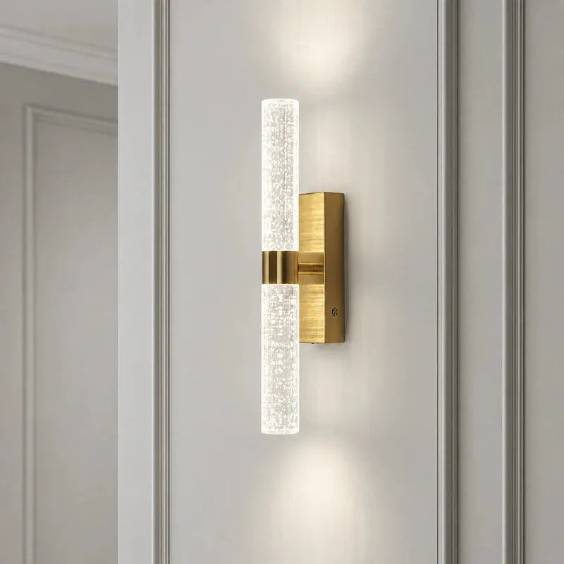 Bubble Crystal Cordless Wall Light