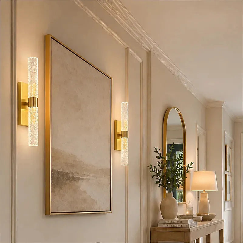 Bubble Crystal Cordless Wall Light