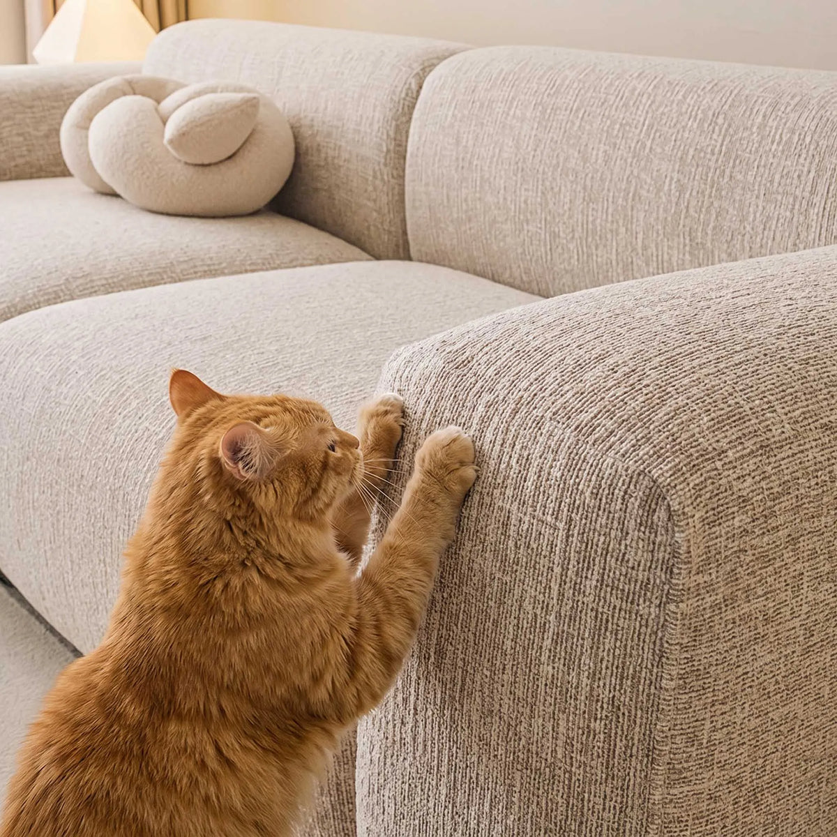 Chenille Stretch Modular Sofa Cover