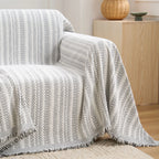 Chevron Herringbone Sofa Throw