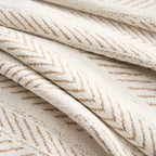 Chevron Herringbone Sofa Throw