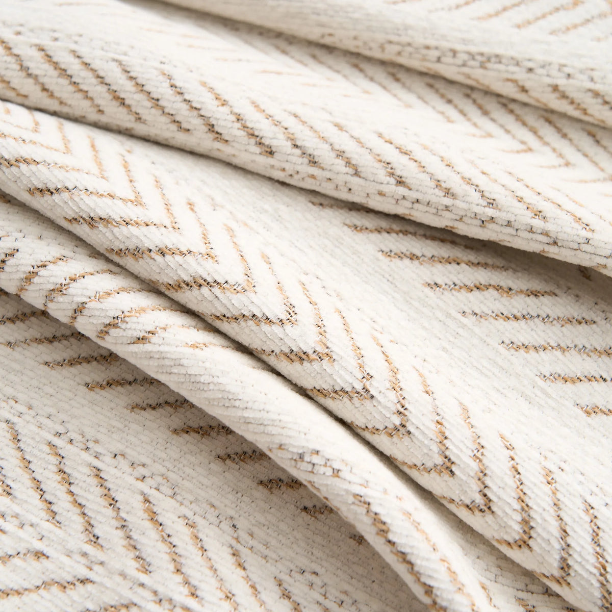 Chevron Herringbone Sofa Throw