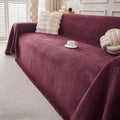 Classic Herringbone Thick Chenille Throw